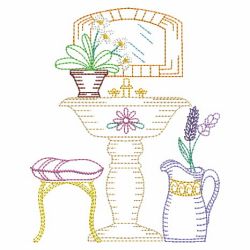 Vintage Bath Time 01(Sm) machine embroidery designs