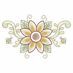 Blooming Borders 01(Lg) machine embroidery designs