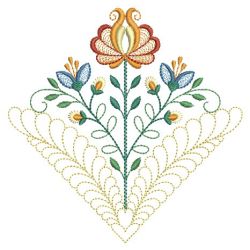 Trapunto Blooming Quilts 01(Md) machine embroidery designs