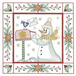 Christmas Snowman Blocks 10(Lg) machine embroidery designs