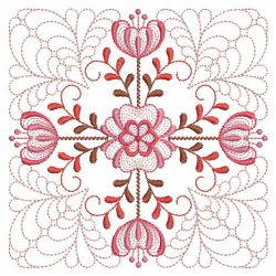 Trapunto Rippled Blooming Blocks 02(Lg)