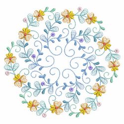 Blooming Hexagon 02(Sm) machine embroidery designs