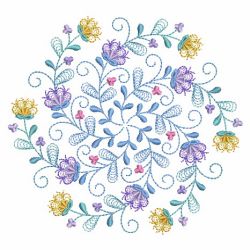 Blooming Hexagon 05(Sm) machine embroidery designs