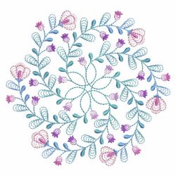 Blooming Hexagon 07(Sm) machine embroidery designs