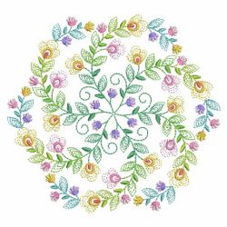 Blooming Hexagon 09(Sm) machine embroidery designs