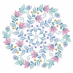 Blooming Hexagon 10(Lg) machine embroidery designs