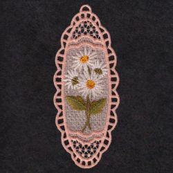 FSL Blossoming Bookmarks 05 machine embroidery designs