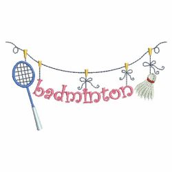 Sports Ball Clothesline 05 machine embroidery designs