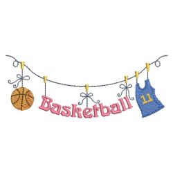 Sports Ball Clothesline 09 machine embroidery designs