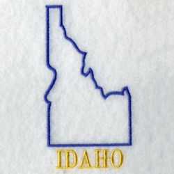 Idaho Bird And Flower 04 machine embroidery designs