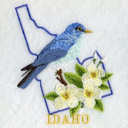 Idaho Bird And Flower 05