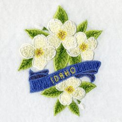 Idaho Bird And Flower 07 machine embroidery designs