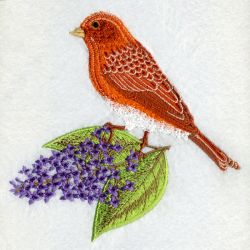 New Hampshire Bird And Flower 03 machine embroidery designs