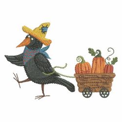 Folk Art Crow 09