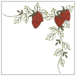 Heirloom Strawberries 02 machine embroidery designs