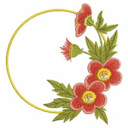 Elegant Flowers 4 06 machine embroidery designs