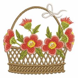 Elegant Flowers 4 10 machine embroidery designs