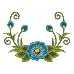 Elegant Flower 5 04 machine embroidery designs