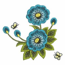 Elegant Flower 5 09 machine embroidery designs