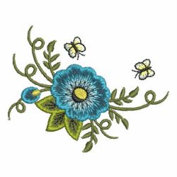 Elegant Flower 5 11 machine embroidery designs