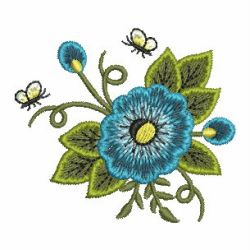 Elegant Flower 5 12 machine embroidery designs