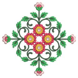 Heirloom Flower Quilt 2 01(Lg) machine embroidery designs