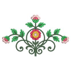 Heirloom Flower Quilt 2 03(Lg) machine embroidery designs