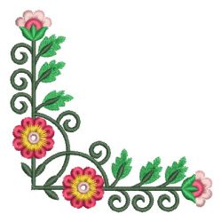 Heirloom Flower Quilt 2 05(Md) machine embroidery designs