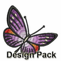 Butterflies machine embroidery designs