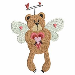 Angel Bear 02 machine embroidery designs