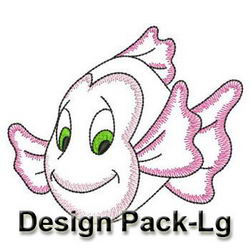 Vintage Sea Friends(Lg) machine embroidery designs