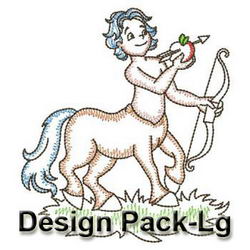 Vintage Centaur & Pan(Lg) machine embroidery designs