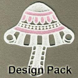 FSL Mushrooms machine embroidery designs