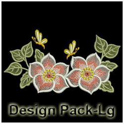 Artistic Flowers(Lg) machine embroidery designs