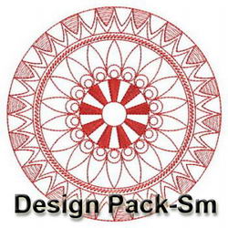 Round Symmetry Quilt(Sm) machine embroidery designs