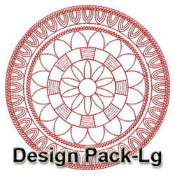 Round Symmetry Quilt(Lg) machine embroidery designs