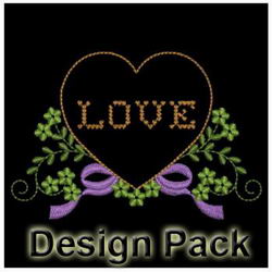 Heirloom Hearts machine embroidery designs