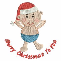 Christmas Baby 01 machine embroidery designs