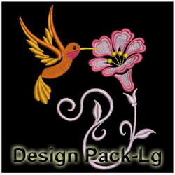 Decorative Morning Glory(Lg) machine embroidery designs