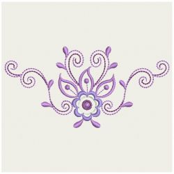 Decorative flowers 08 machine embroidery designs