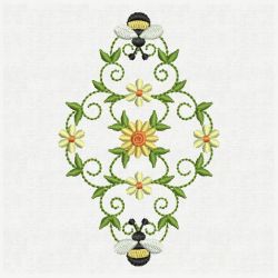 Bee Block Decorations 06 machine embroidery designs