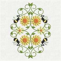 Bee Block Decorations 10 machine embroidery designs