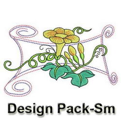 Gorgeous Flowers machine embroidery designs