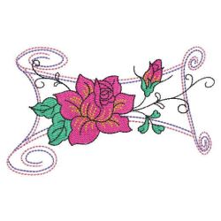 Gorgeous Flowers 06 machine embroidery designs