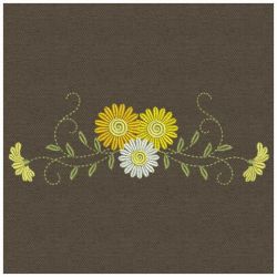 Heirloom Flowers 01 machine embroidery designs