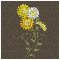 Heirloom Flowers 02 machine embroidery designs