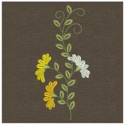 Heirloom Flowers 03 machine embroidery designs