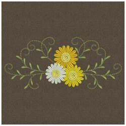 Heirloom Flowers 06 machine embroidery designs