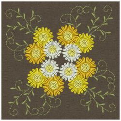 Heirloom Flowers 07 machine embroidery designs