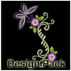 Heirloom Butterfly Decor 1 machine embroidery designs